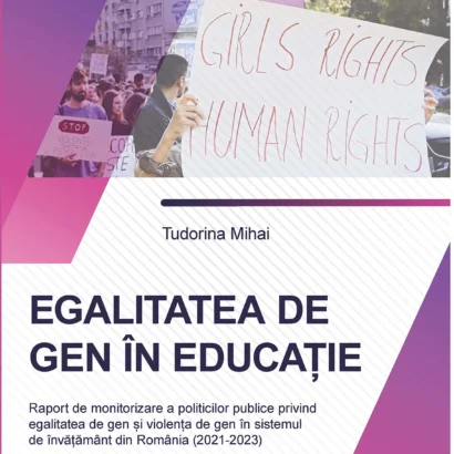 Tudorina Mihai Egalitate de gen în educație