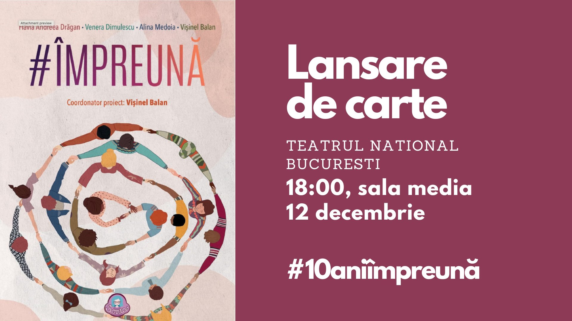 Lansare de carte #ÎMPREUNĂ